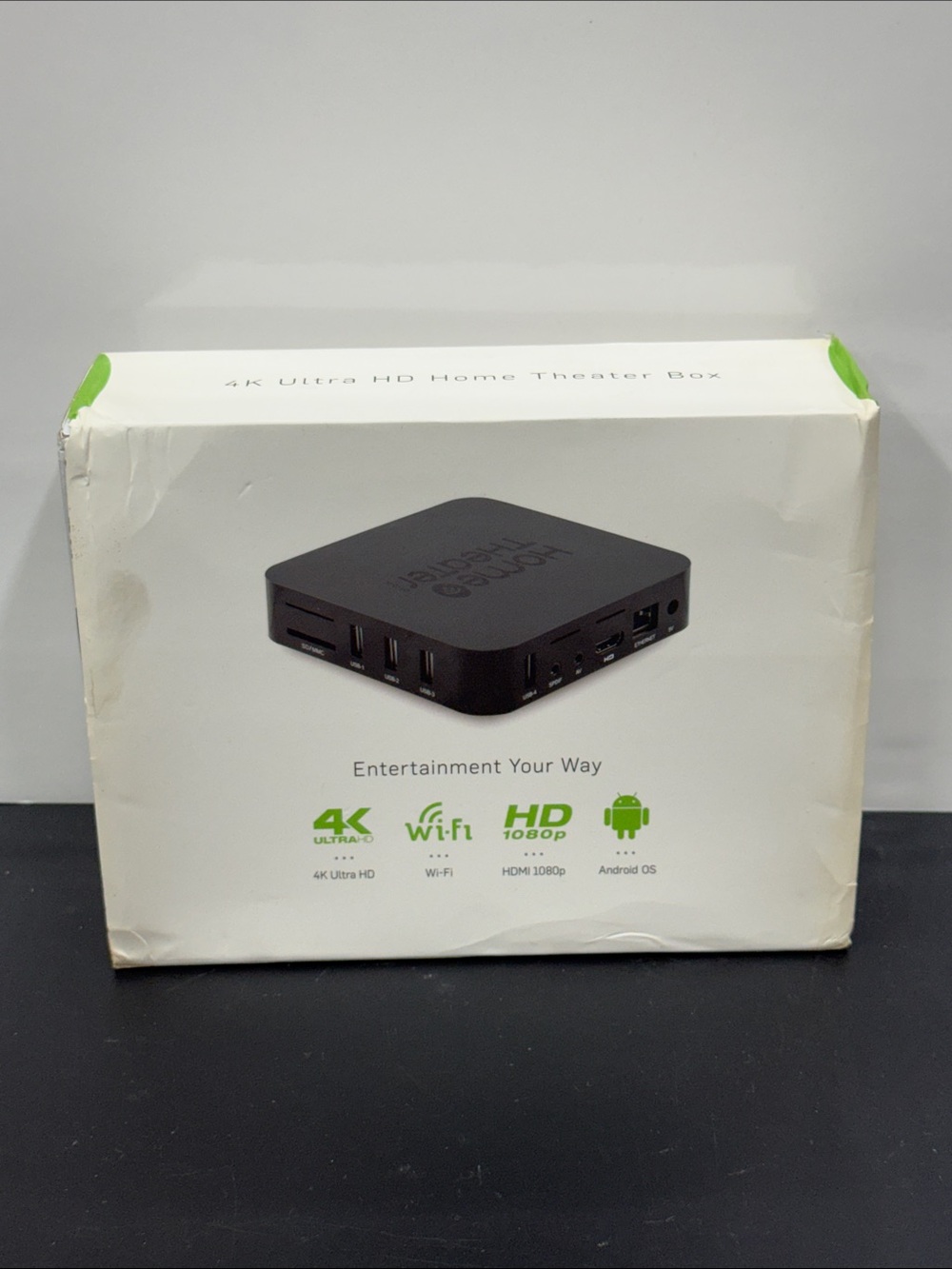 Android TV Streaming Box - Black